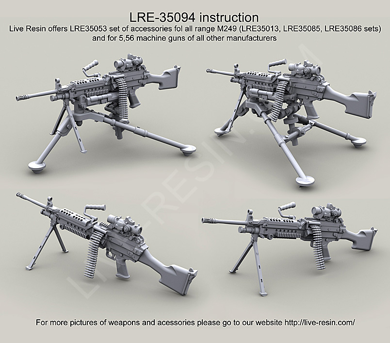 LRE35094 Пулеметные ленты 5,56x45mm NATO  (.223 Remington)