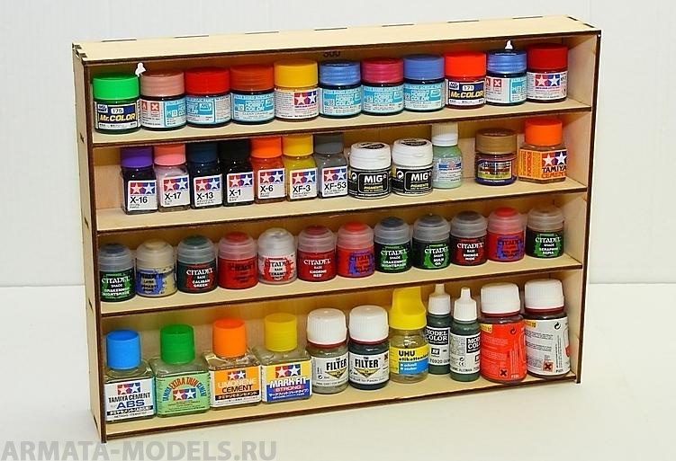 POL-01 Полка настольно-подвесная на 4 яруса