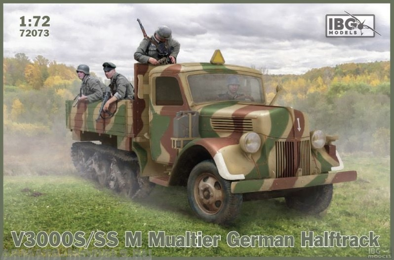 IBG72073 Грузовик V3000S/SS M Maultier German Halftrack IBG models