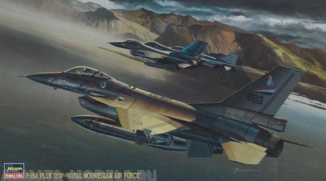 06109 Самолет F-16A PLUS Hasegawa