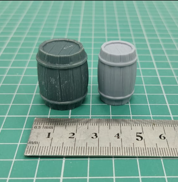 НЕ-35062 Миниатюра Бочка деревянная (2шт) Hobby Expert