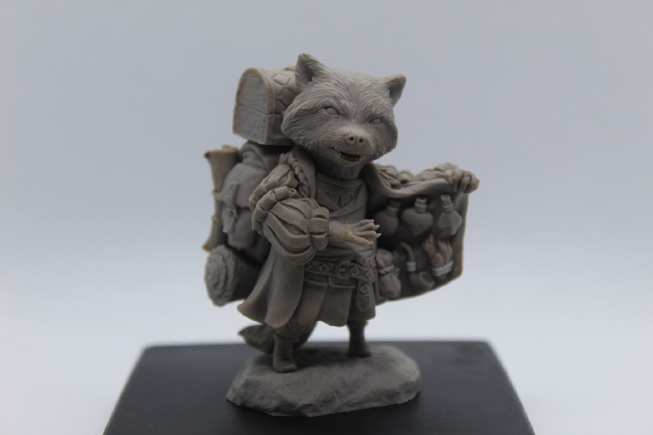 BCK-CM-007 Хитрый Рики | Коллекционная миниатюра 70 мм Blood Carrot Knights