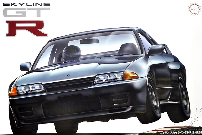 FU14175 Nissan Skyline GT-R R32 (Axes1) Fujimi