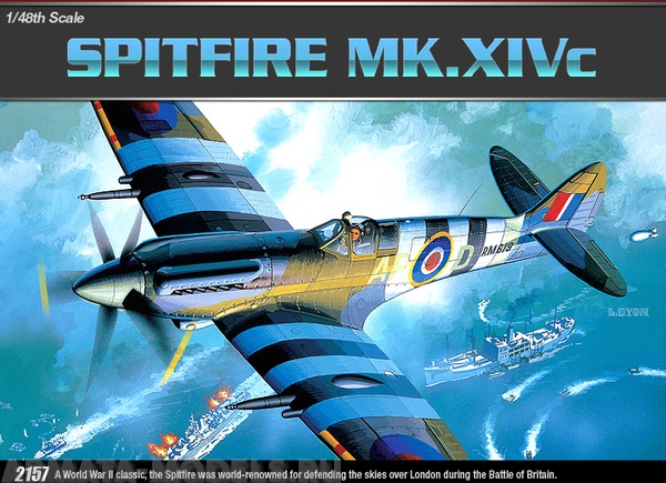 12274 Самолёт  Spitfire Mk.14C Academy