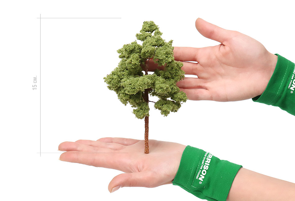 011dub015 Модель дуба 15см.