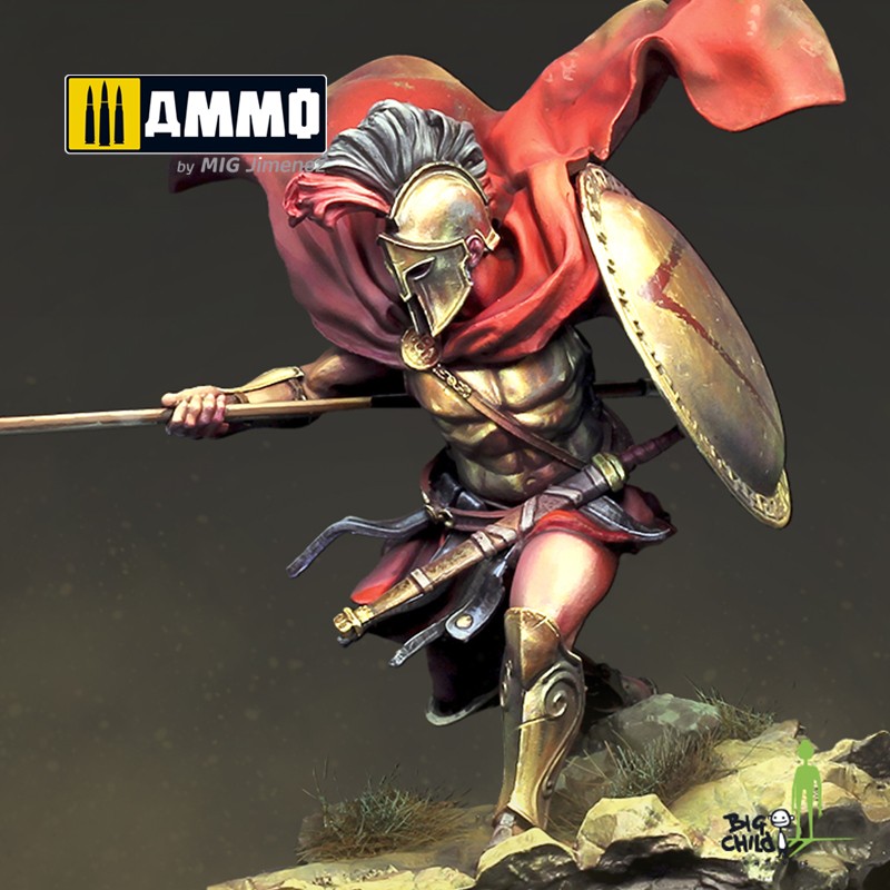 BCEH75011 Миниатюра Spartan Hoplyte 1 BIG CHILD