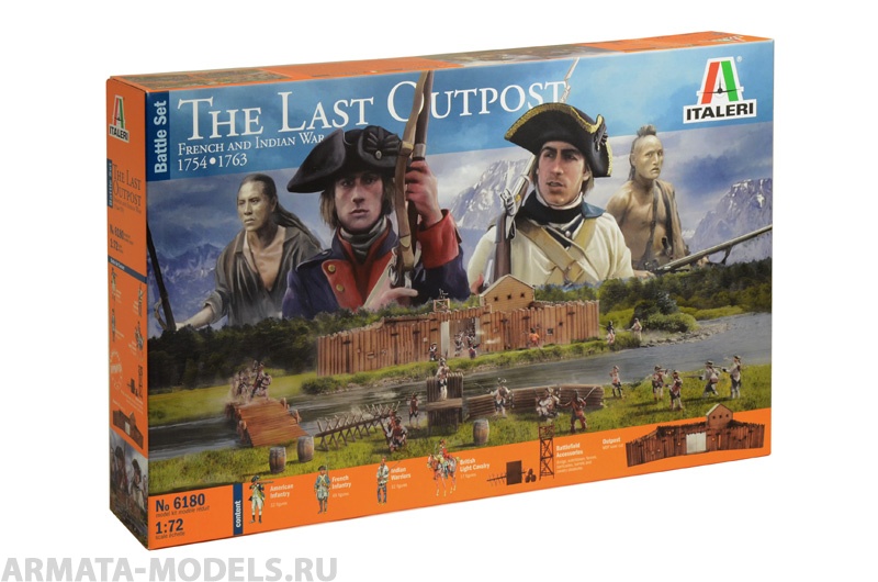 6180ИТ BATTLESET: THE LAST OUTPOST   1:72 scale (10013160/241120/0671781, ИТАЛИЯ ) Italeri