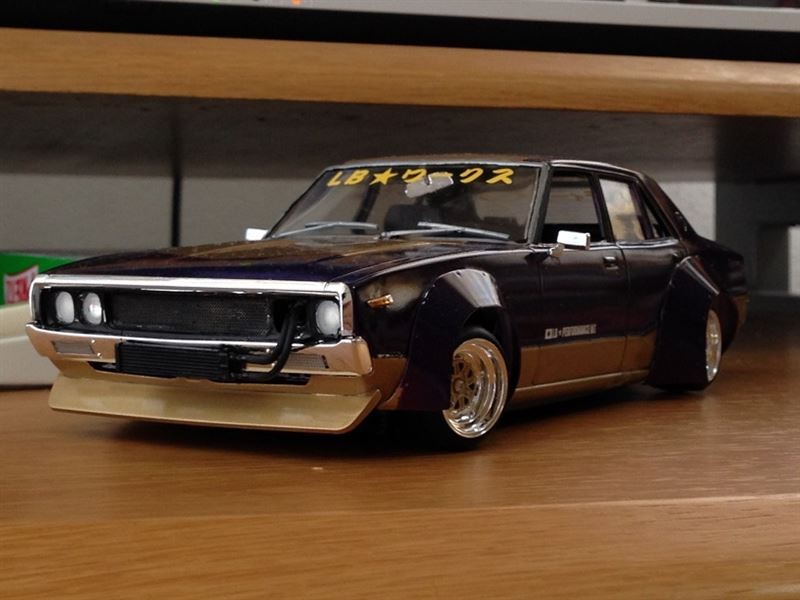 00982 Nissan Skyline LB Ken Mary Works 4Dr Aoshima