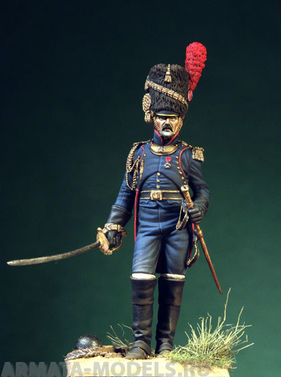 54-203 PEGASO Officer of the Foot Artillery Guard, 1808-1815 Pegaso Models