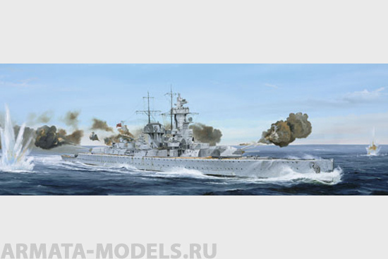 05774P German Pocket Battleship (Panzer Schiff) Admiral Graf Spee 1939 Trumpeter