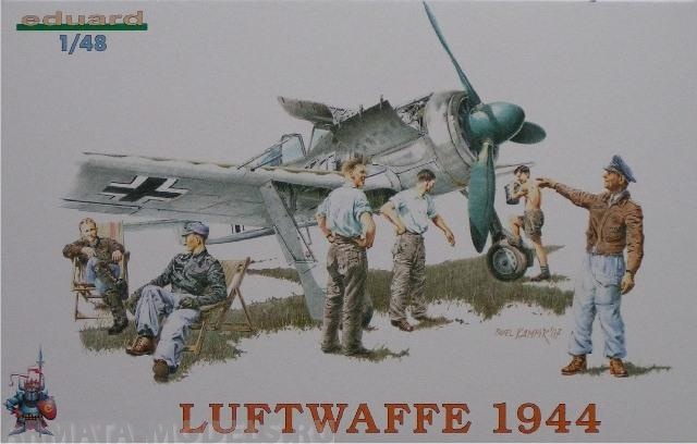 8512 Пилоты ВВС Германии 1944г EDUARD