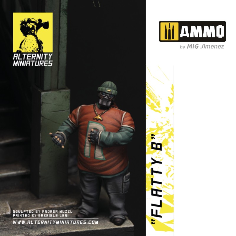 MR-AM56 Миниатюра Flatty B Alternity Miniatures