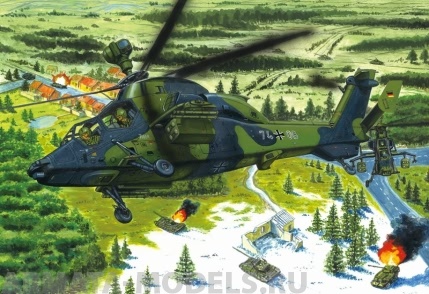 87214 Вертолет EC-665 (TIGER) UHT Hobby Boss