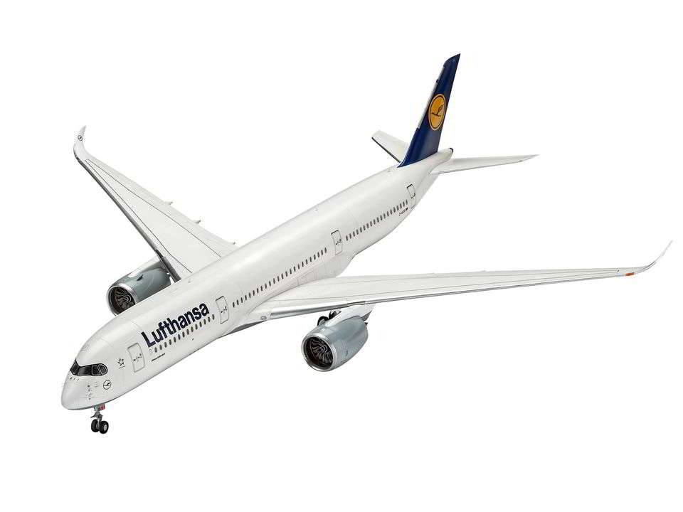 03938 Пассажирский самолет Airbus A350-900 авиакомпании Lufthansa Revell