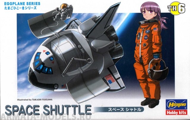60106 Модель самолета  EGG PLANE SPACE SHUTTLE Hasegawa