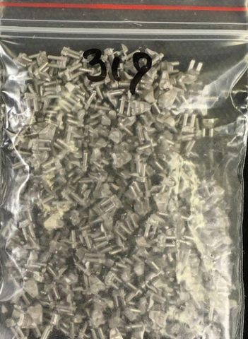 MTL-35319 Wide guide horn end connectors (w. solid pins) for tracks VVSS M4 Sherman, only end connectors 380 pcs, this is an additional kit for the set of pads