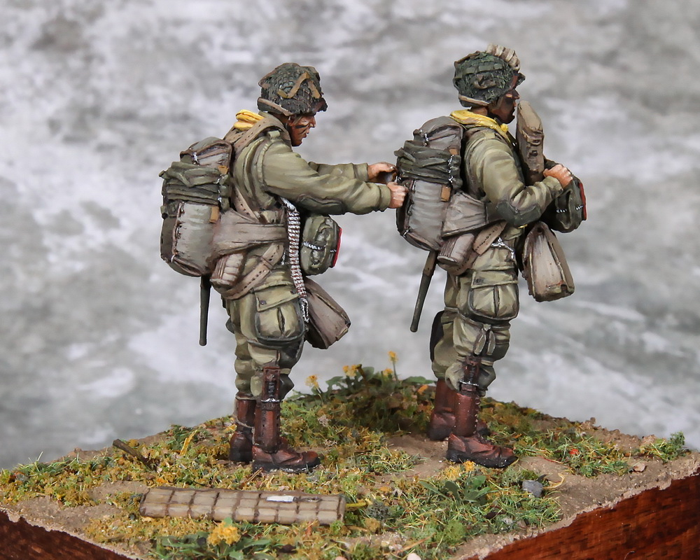 35177SOGA  U.S. Army Airbornes. D-Days.1944. SOGA Miniatures