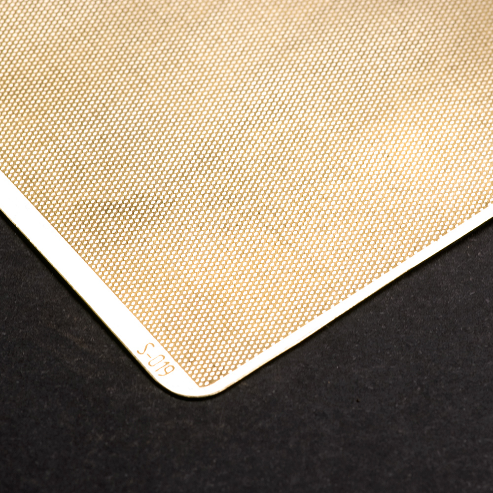 S-019 Лист рифленый ромб, размер S, тип 1