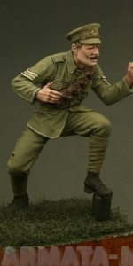 TW54019 Sergeant Royal Horse Artillery, Neru 1914 54mm Tommy's War