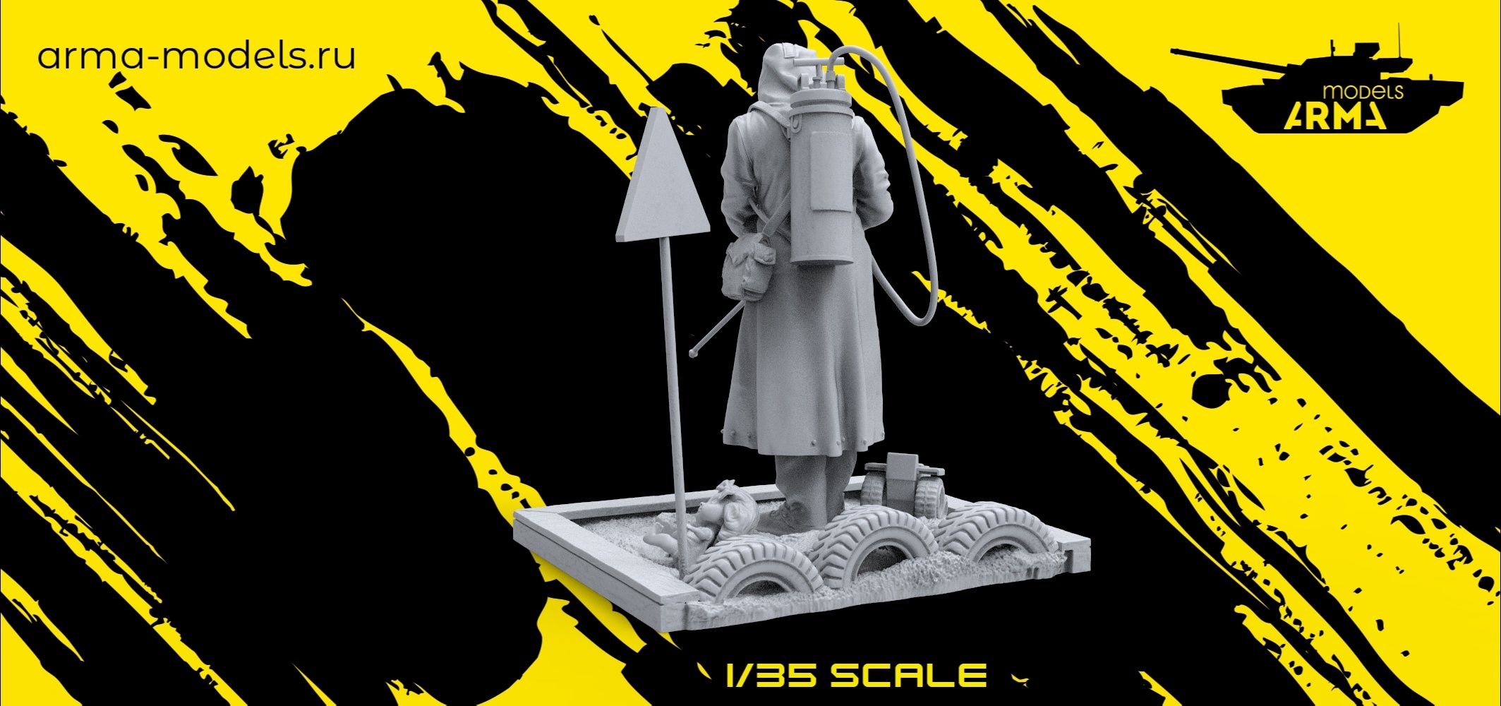 AM35671 Фигура Ликвидатор Arma Models