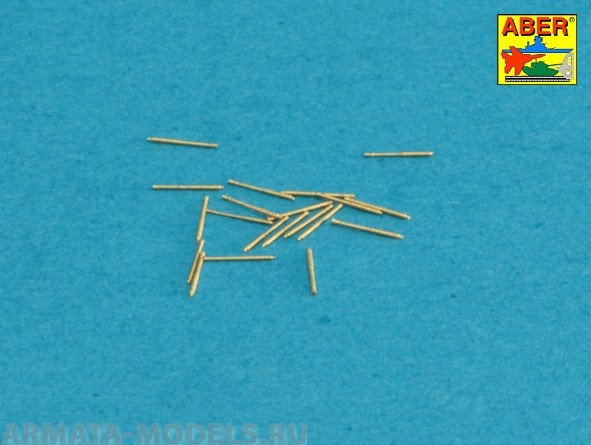 ABR-1:700-L-37  Дополнения для  Set of 20 pcs 20 mm L/65 Breda gun barrels for Italian Navy ships для  1/700