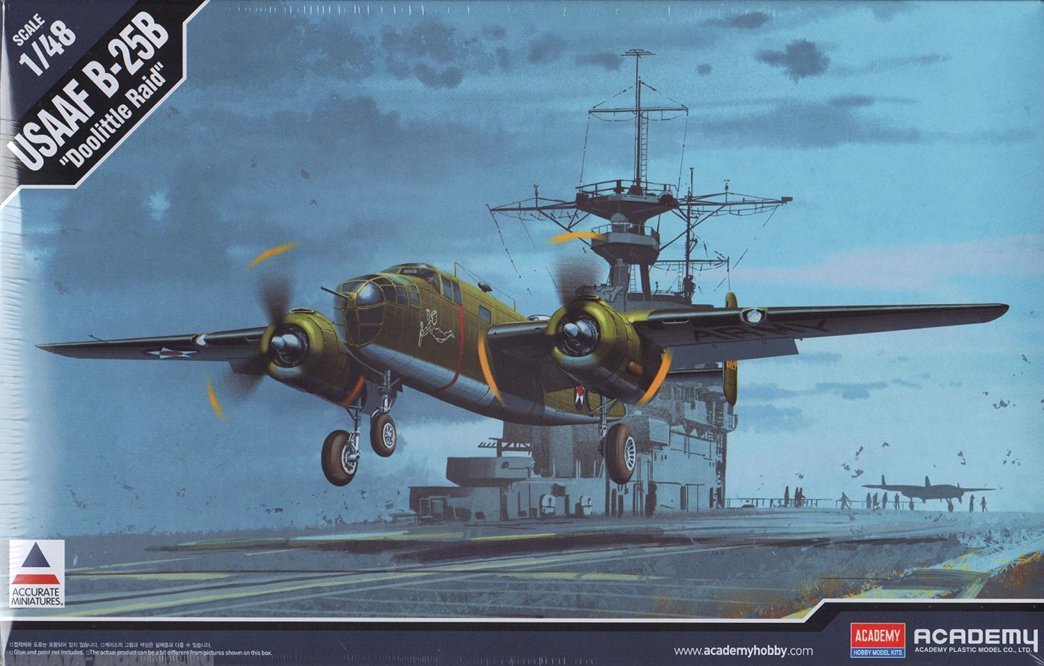 12302 Самолёт USAAF B-25B DOOLITTLE RAID  Academy