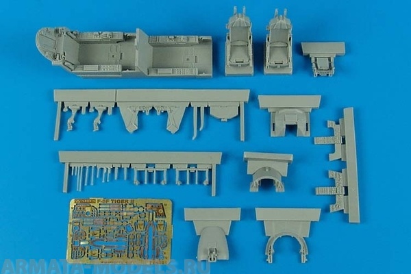 4551AIR  1/48 F-5F Tiger II cockpit set (AFV)