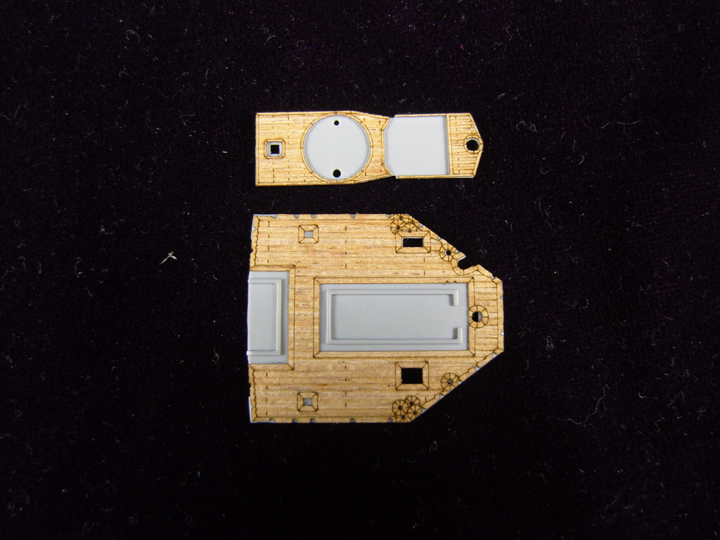 AW10042 Деревянная палуба для DKM Z-31 Destroyer