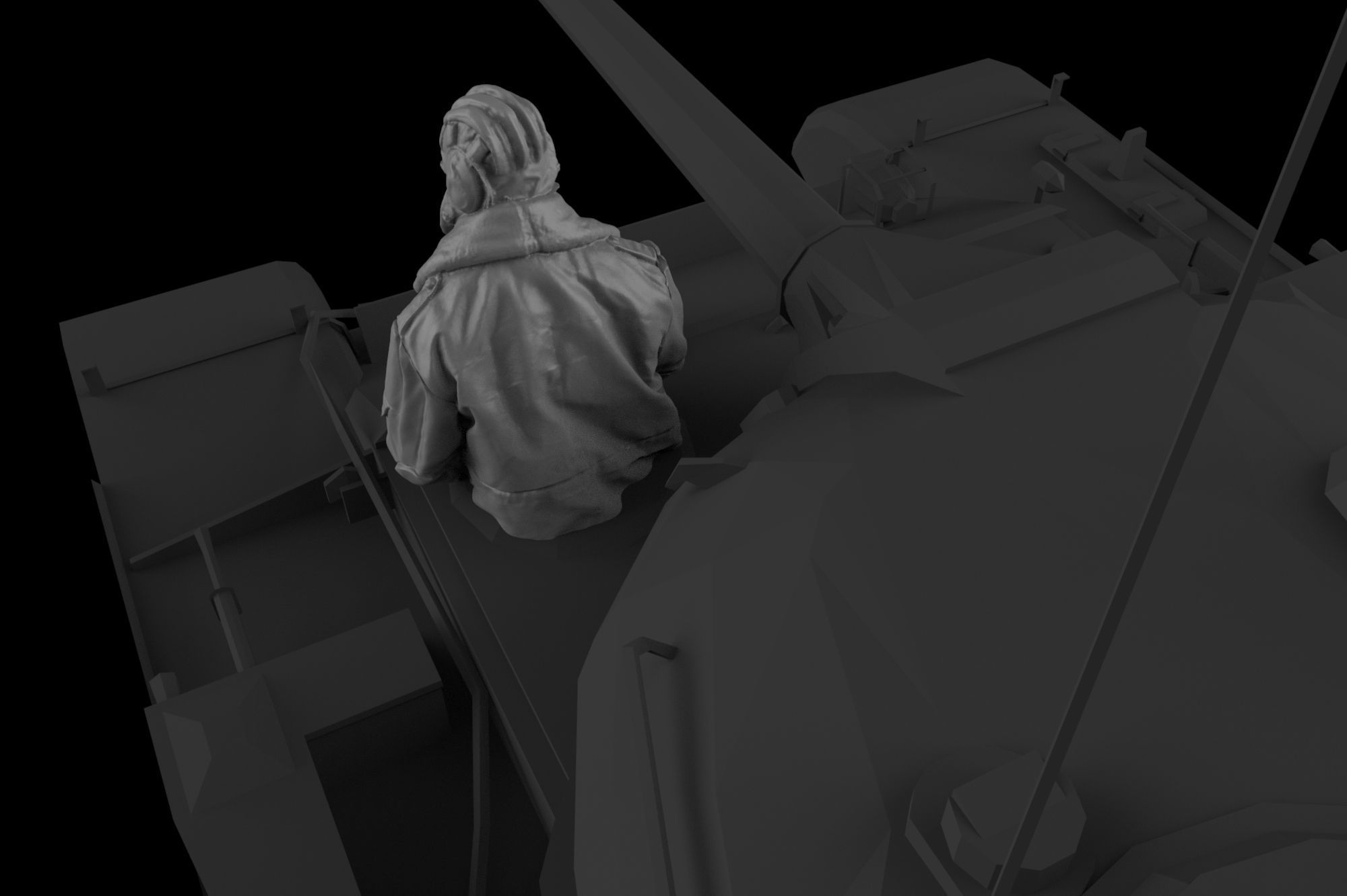 AM3710 Фигура танкиста №1 Arma Models