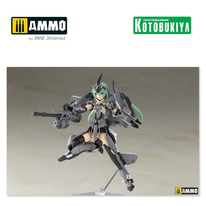 KTOFG079 Сборная модель Frame Arms Girl Plastic Model Kit Stylet XF-3 Low Vicibility Ver. KOTOBUKIYA