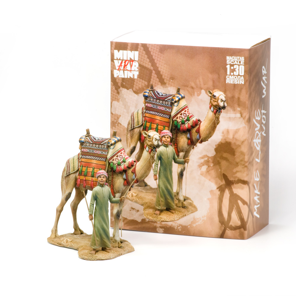 A-004 Юноша-бедуин MiniWarPaint