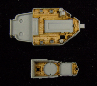 AW20038 Деревянная палуба для DKM Z-39 Destroyer