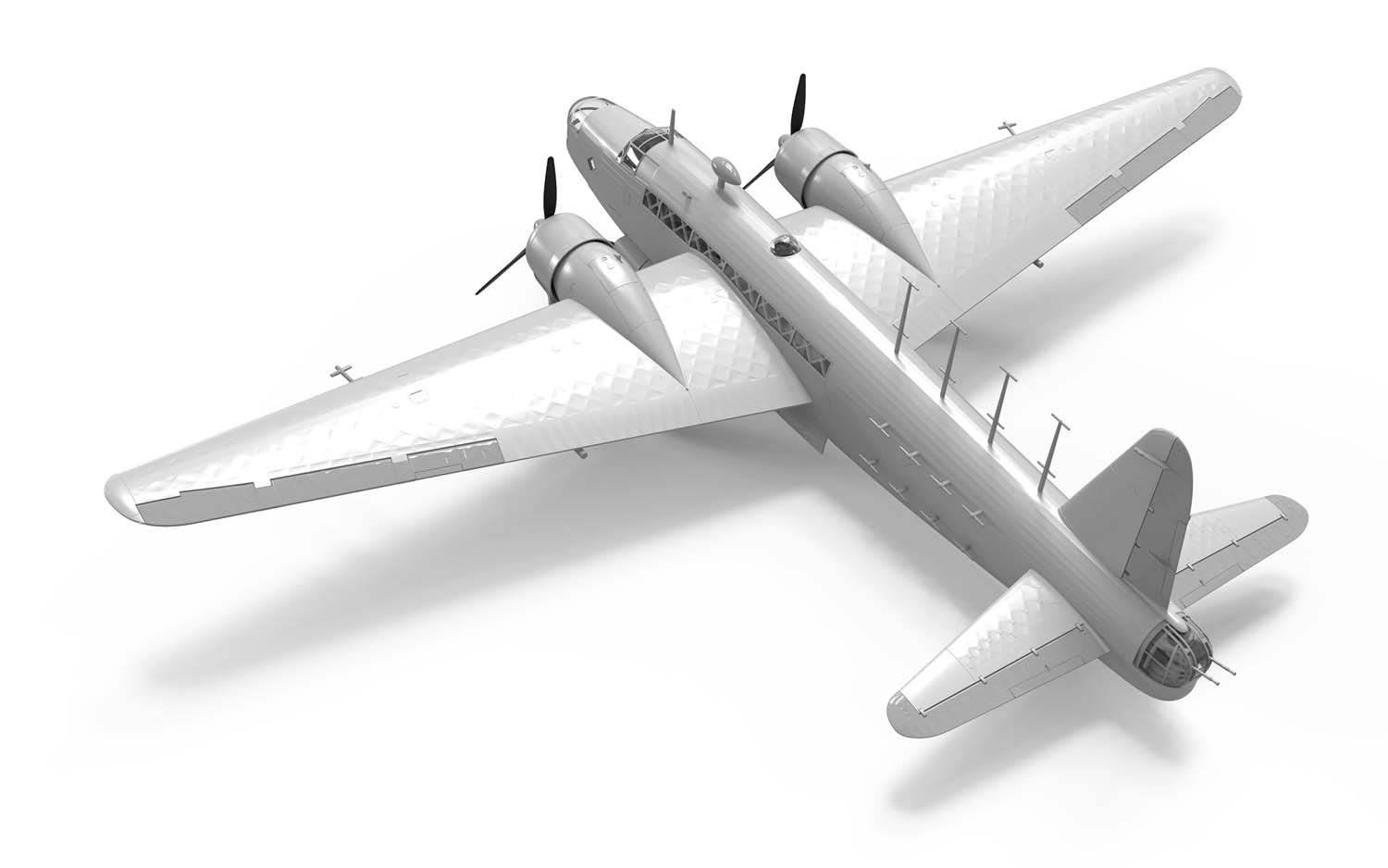 A08020 Сборная модель самолета Vickers Wellington GR Mk.VIII Airfix