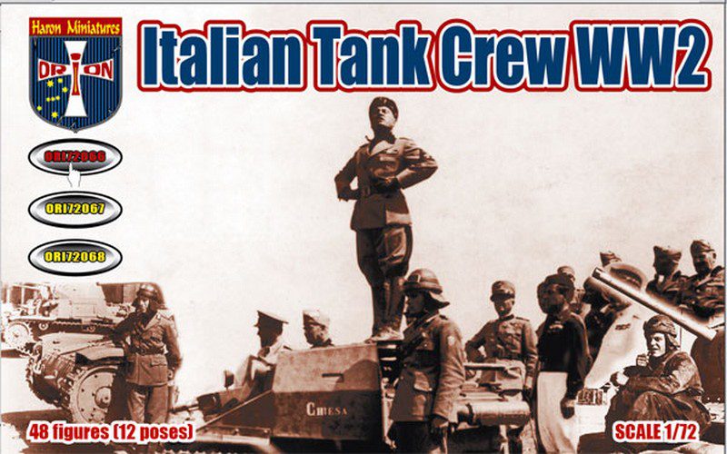 ORI72066 Italian Tank Crew WW2 Orion