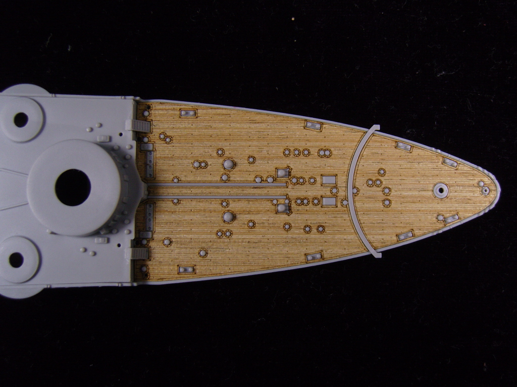 AW20041 Деревянная палуба для Italian Navy RN Littorio 1941