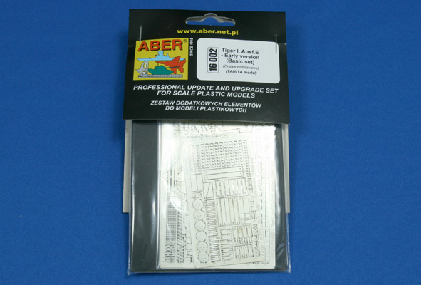 ABR-16-002  Дополнения для  Tiger I, Ausf.E – Early version (Basic set) для Tamiya 1/16