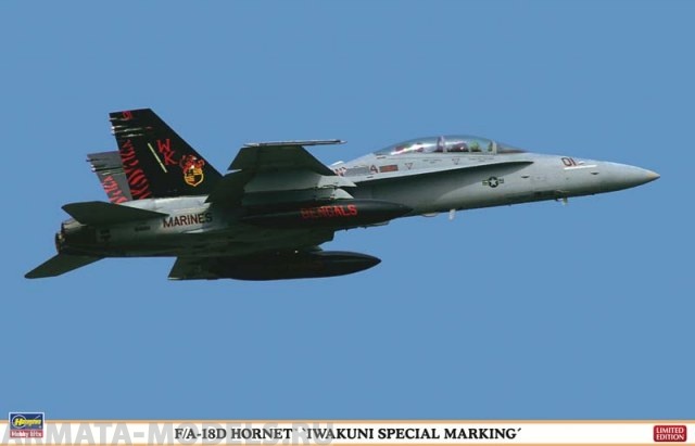 09946 Самолет F/A-18D IWAKUNI SPECTAL Hasegawa