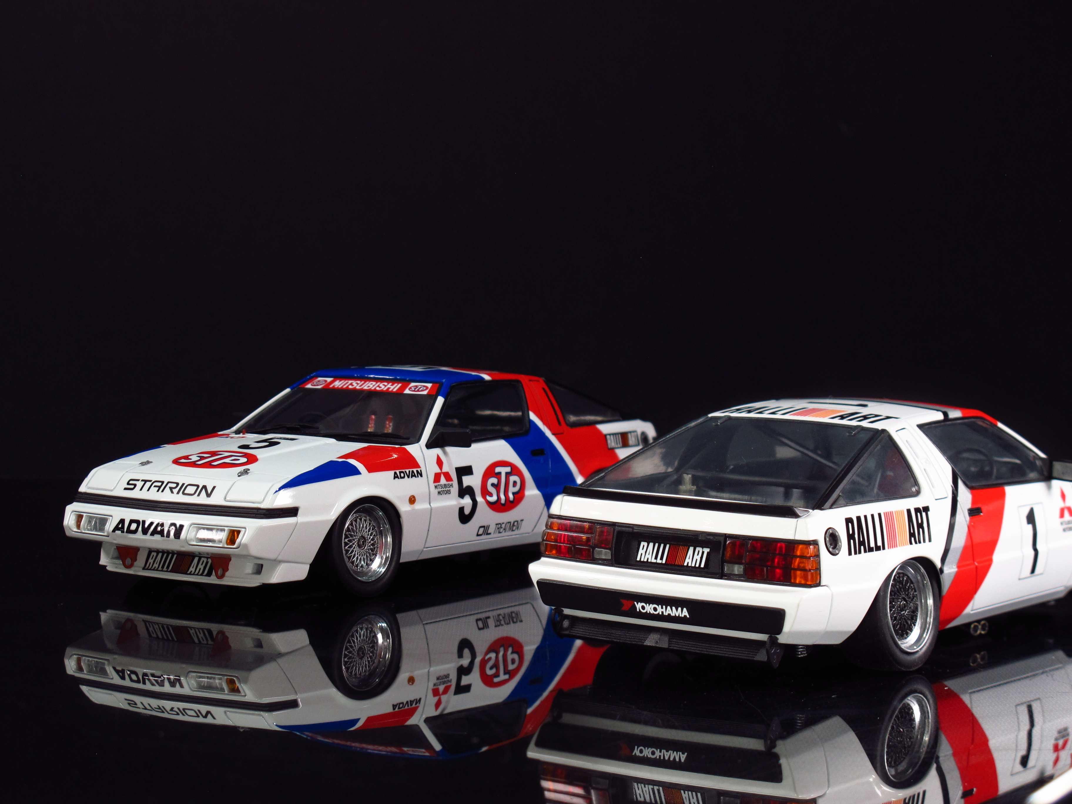BEE24023 Mitsubishi Starion Rally Gr.A '87 JTC Ver. Beemax Model Kits