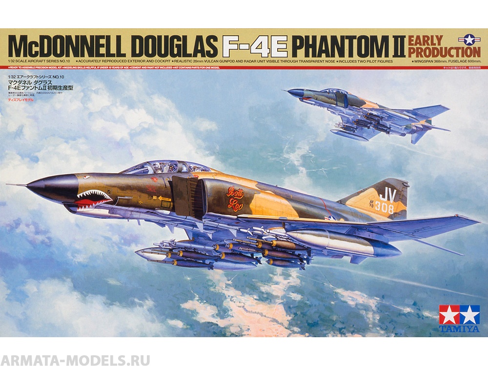 60310 McDonnell Douglas F-4E Phantom II Early Prod. Tamiya