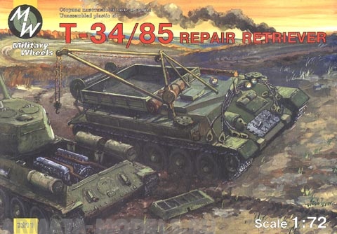 MW7211 T-34/85 REPAIR RETRIEVER MILITARY WHEELS KITS