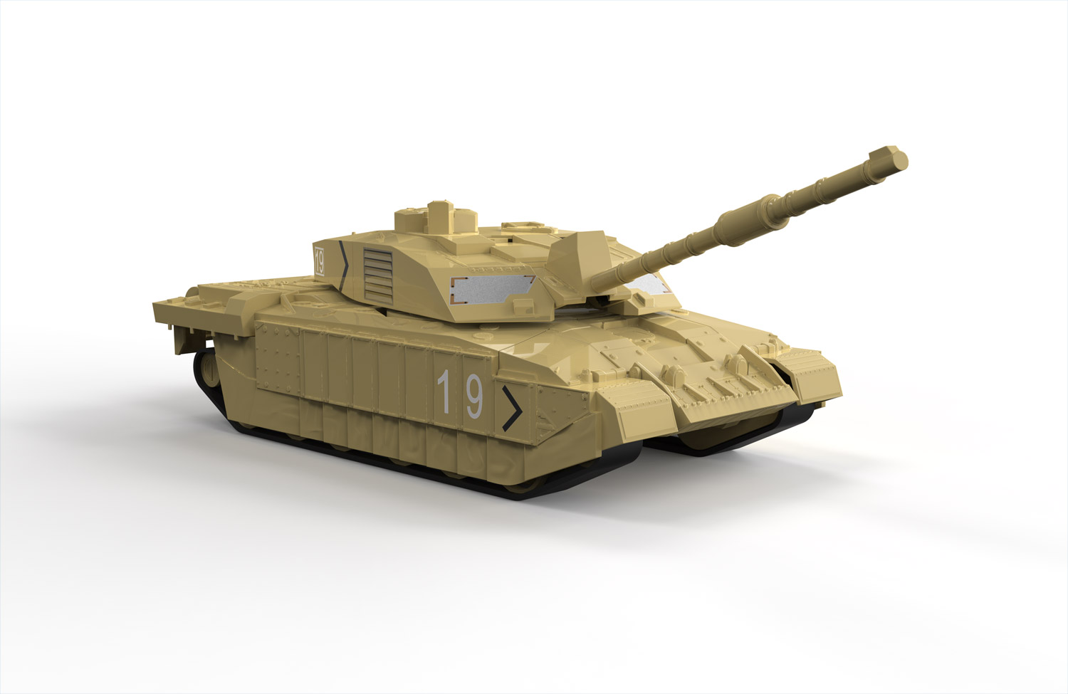 J6010 QUICKBUILD Challenger Tank  Airfix