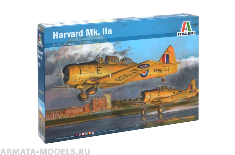 2736ИТ САМОЛЕТ HARVARD Mk.llA Italeri