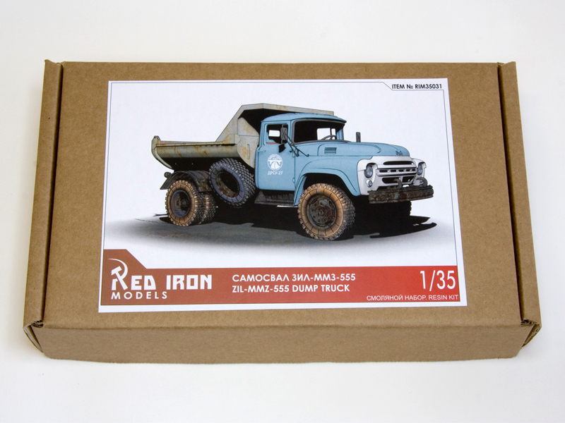 RIM35031 Советский самосвал ЗИС-ММЗ-555, масштаб 1/35 Red Iron