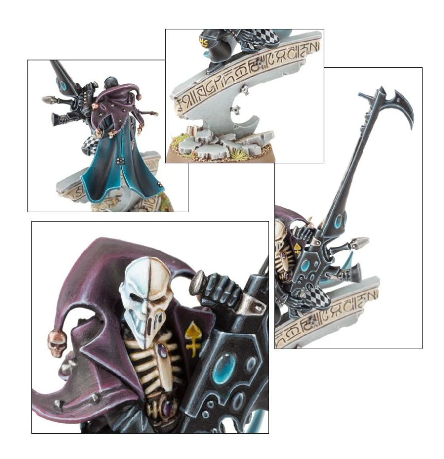 58-15GW Набор Арлекин Шут Смерти (Harlequin Death Jester)