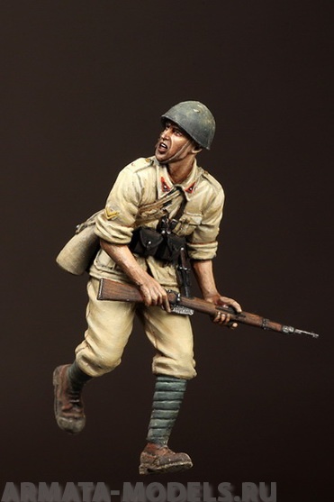 35157SOGA Sergeant Italian Guastatori in North Africa. SOGA Miniatures