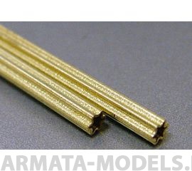 KS5088 Звездообразная латунная трубка, 2 шт