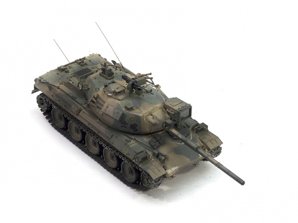 35168T Японский танк TYPE 74 (зимняя версия) c 105-мм пушкой Tamiya