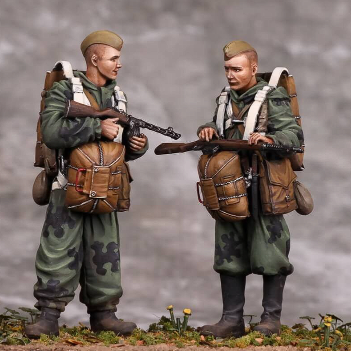 3107 Автоматчик и подрывник ВДВ РККА. 1941г. SOGA Miniatures