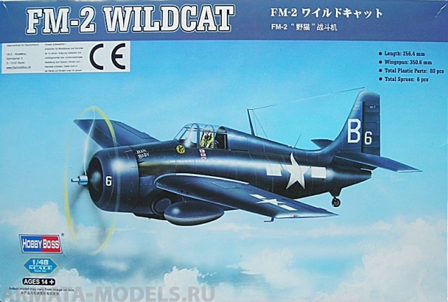 80330 Самолет FM-2 Wildcat Hobby Boss