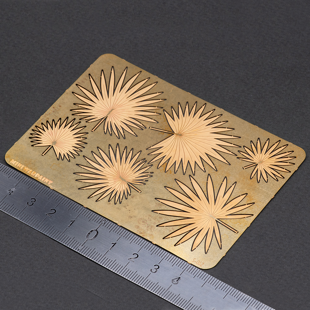 S-062 Листья пальмы веерной (Ливистона), размер М